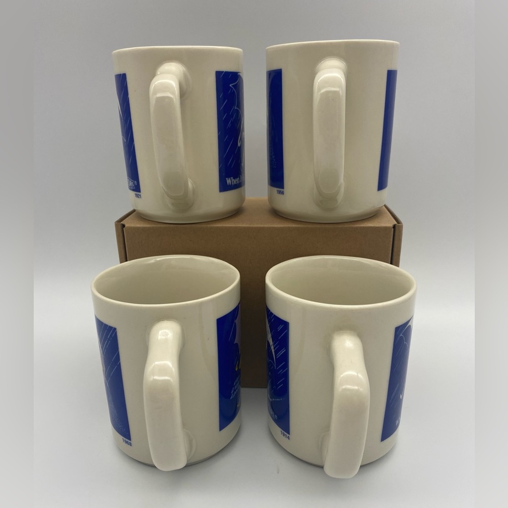 Set of 4 Morton Salt Ceramic Collector Coffee Mugs - Picture 5 of 11